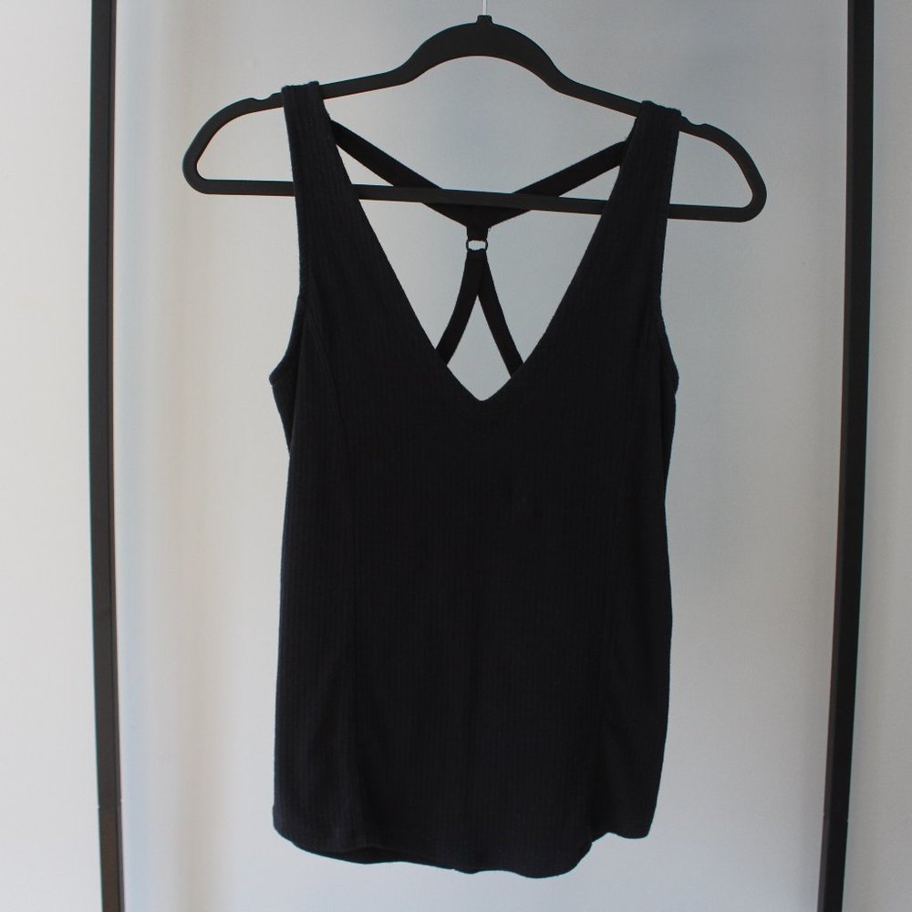 Free People Black Tank Top